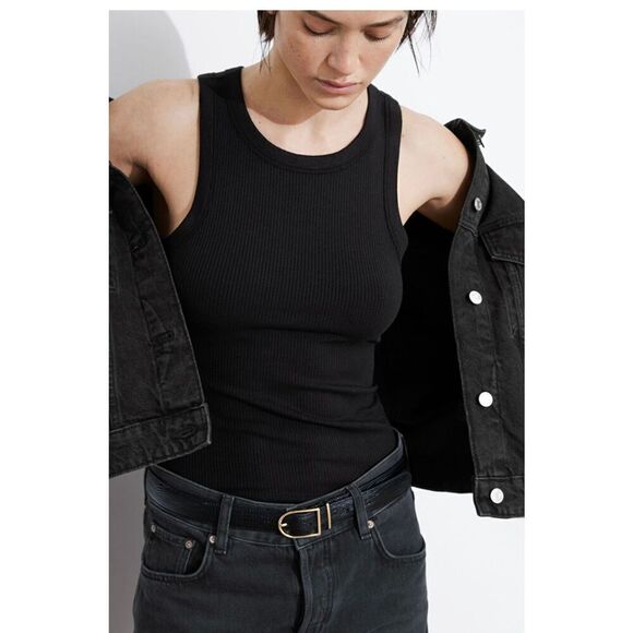 & Other Stories Ribbed Tank Top - Picture 1 of 5